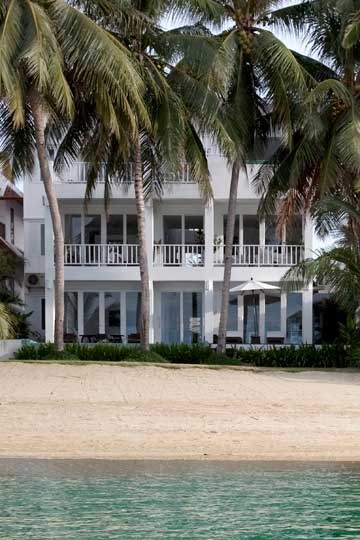 Villa from Beach